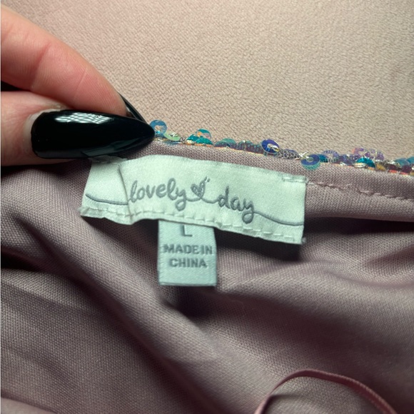 NWT Sequin Mini Dress | Large - Picture 8 of 8